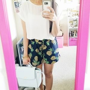 Pineapple shorts